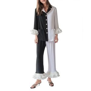 Daily Sleeper Ruffle Pajama Set Rare